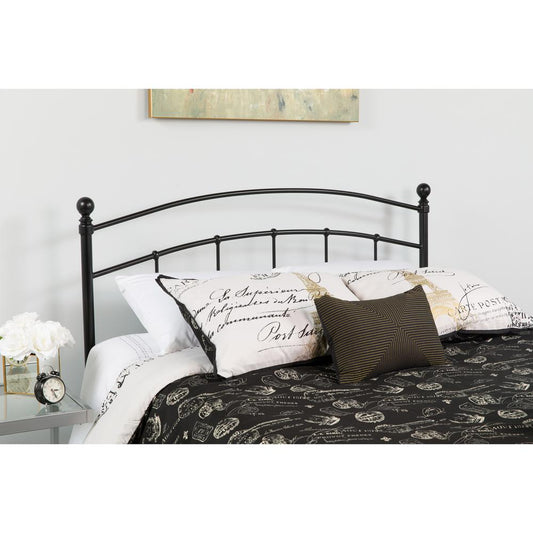 Woodstock Decorative Black Metal Full Size Headboard