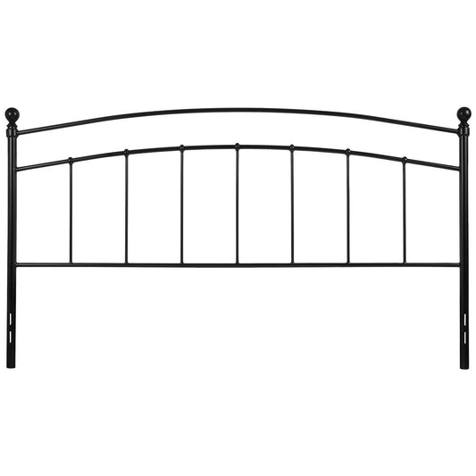 Woodstock Decorative Black Metal King Size Headboard