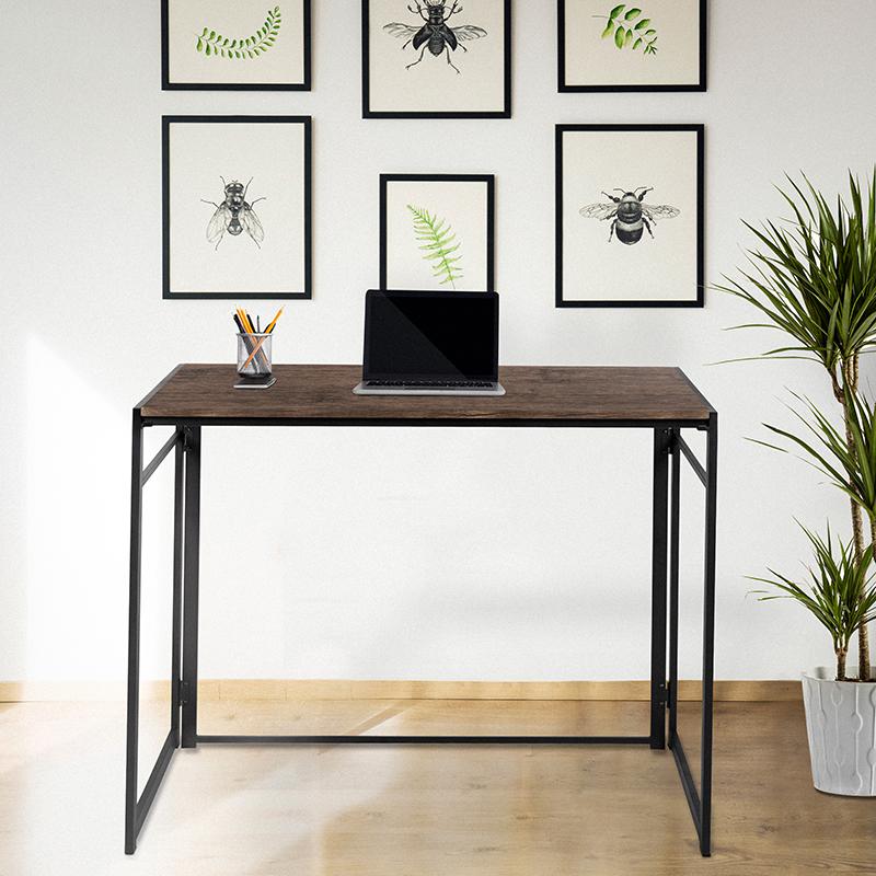 Rustic Home Office Folding Computer Desk - 40"