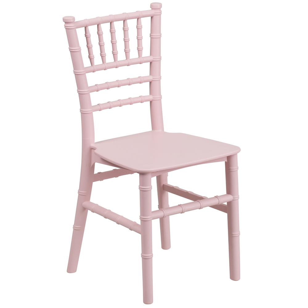 Kids Pink Resin Chiavari Chair