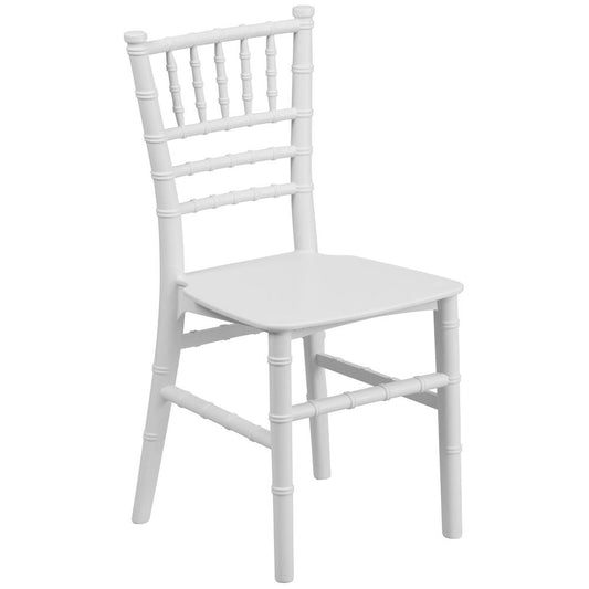 Kids White Resin Chiavari Chair