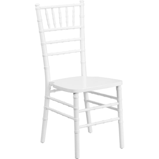 HERCULES Series White Wood Chiavari Chair