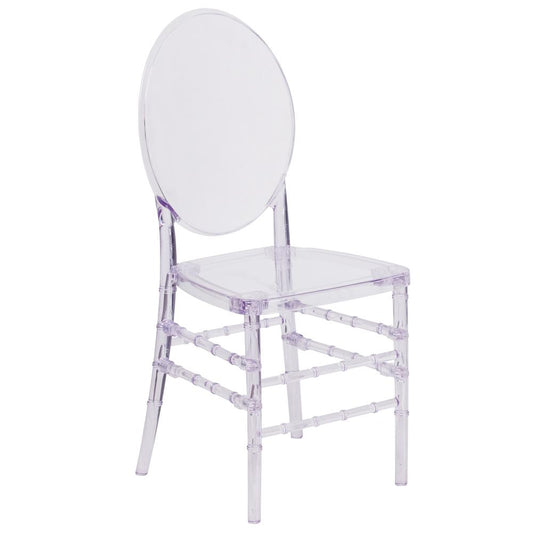 Flash Elegance Crystal Ice Stacking Florence Chair