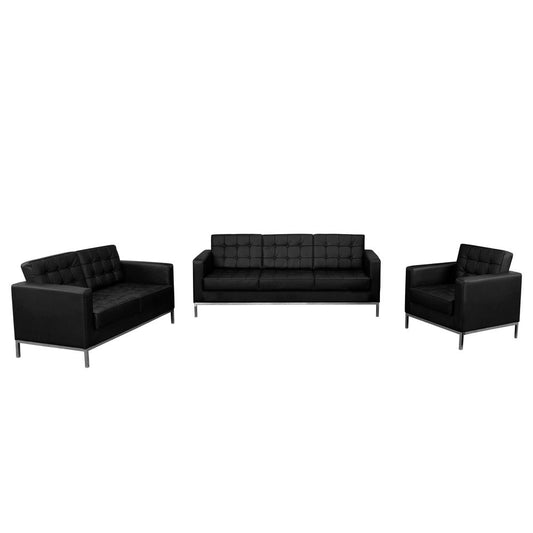 HERCULES Lacey Series Reception Set in Black