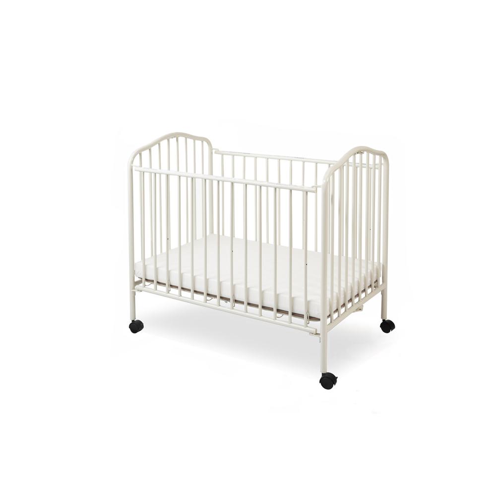 Mini/Portable/Compact Folding Crib, White