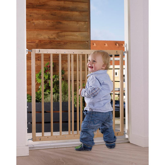 MultiDan Extending Safety Gate 23.9" - 40.1", Beechwood