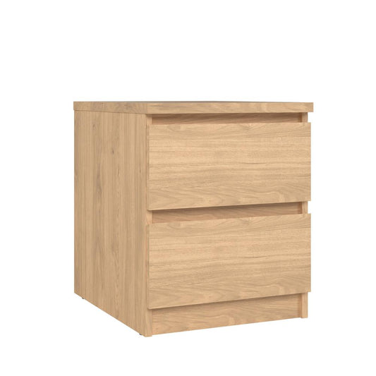 Scottsdale 2 Drawer Nightstand, Jackson Hickory