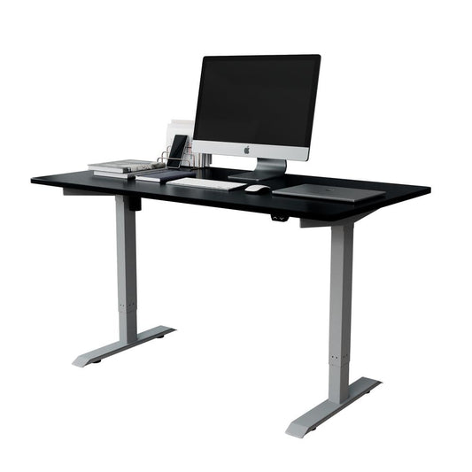 Techni Mobili Power Adjustable Sit to Stand Desk, Black