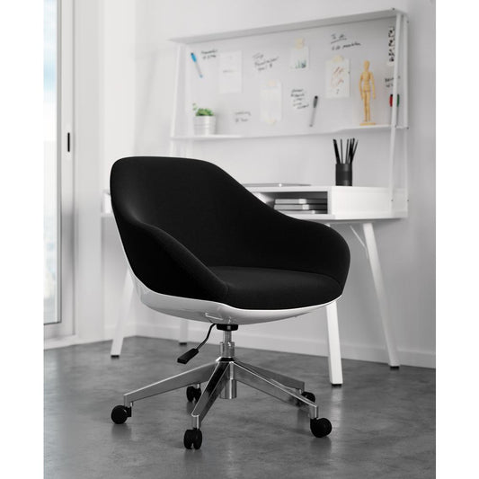 Techni Mobili Home Office Upholstered  Task Chair, Black