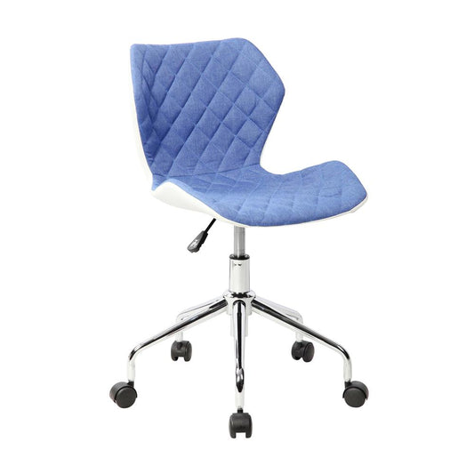 Techni Mobili Modern Height Adjutable Office Task Chair, Blue