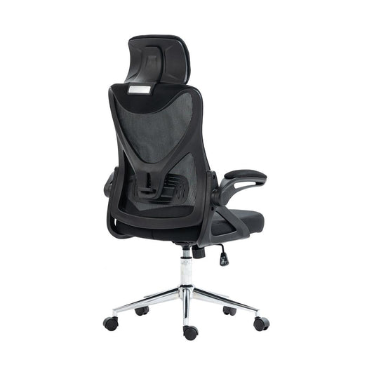 Office Chair with Lumbar Support & Adjustable Headrest