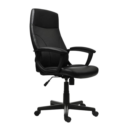 Medium Back Executive Office Chair. Color: Black