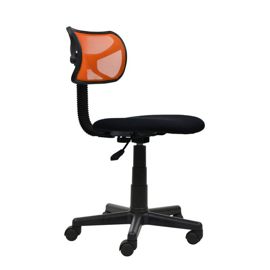 Student Mesh Task Office Chair. Color: Orange