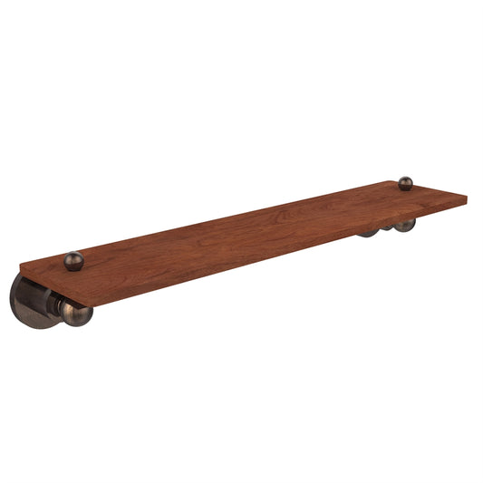 AP-1-22-IRW-VB Astor Place Collection 22 Inch Solid IPE Ironwood Shelf, Venetian Bronze