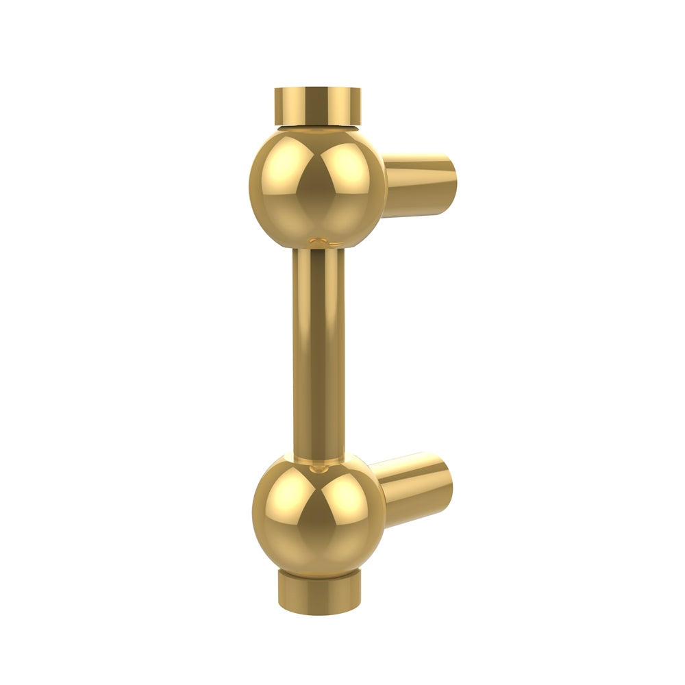 D-20-PB 3 Inch Cabinet Pull, Polished Brass