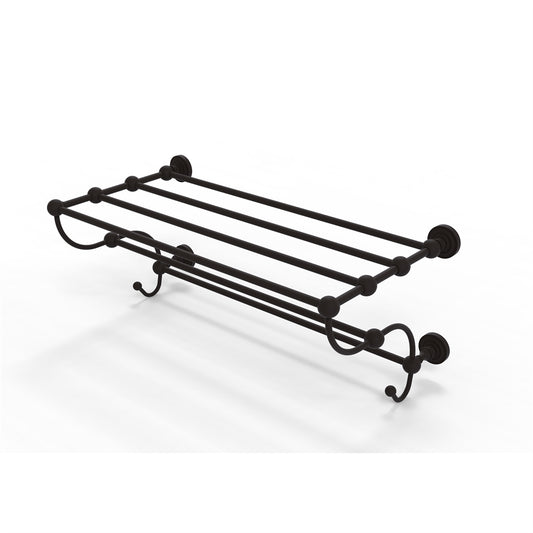 DT-HTL/24-5-ORB Dottingham Collection 24 Inch Train Rack Towel Shelf, Oil Rubbed Bronze