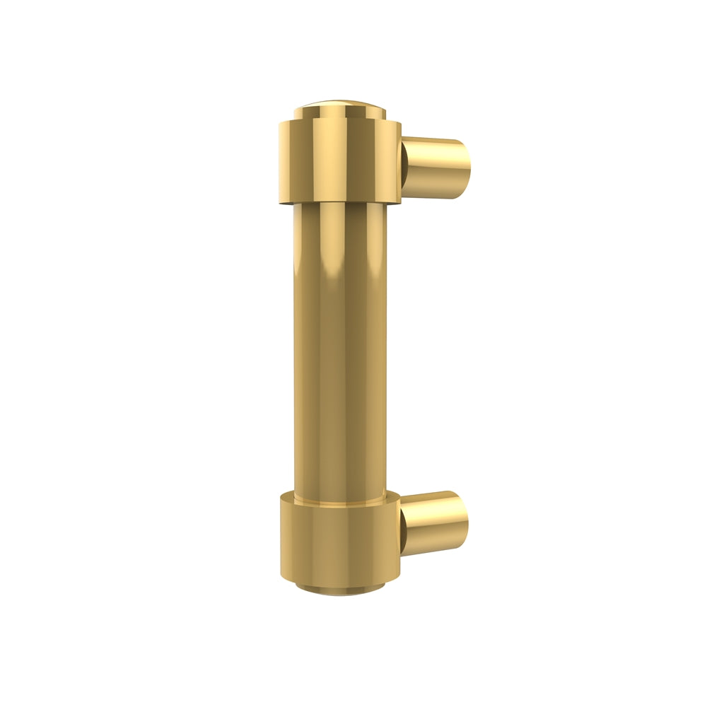 F-30-PB 3 Inch Cabinet Pull, Polished Brass