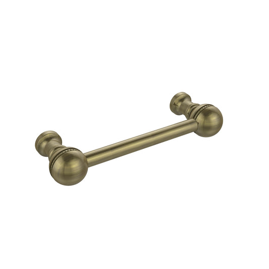 P-1/3-ABR 3 Inch Beaded Cabinet Pull, Antique Brass