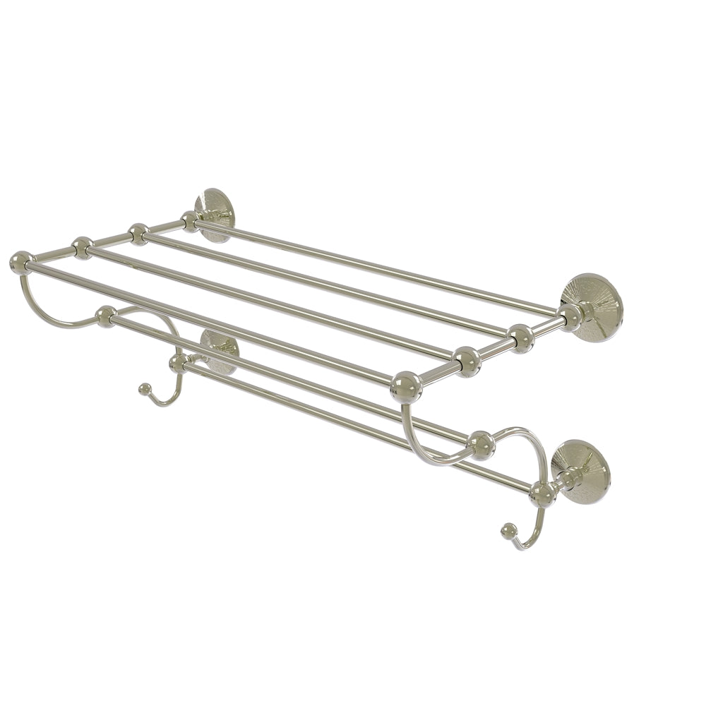 PMC-HTL/36-5-PNI Prestige Monte Carlo Collection 36 Inch Train Rack Towel Shelf, Polished Nickel