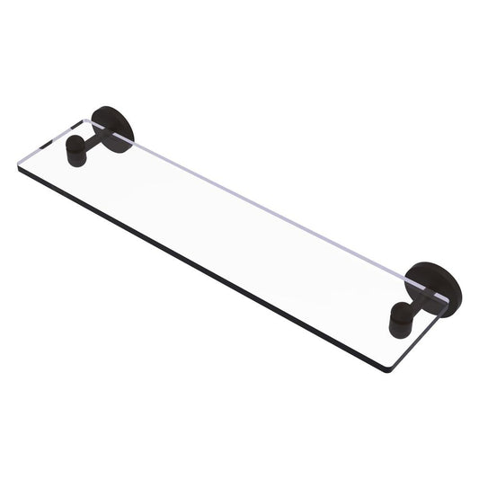 TA-1/22-ORB Tango Collection 22 Inch Glass Vanity Shelf with Beveled Edges, Oil Rubbed Bronze