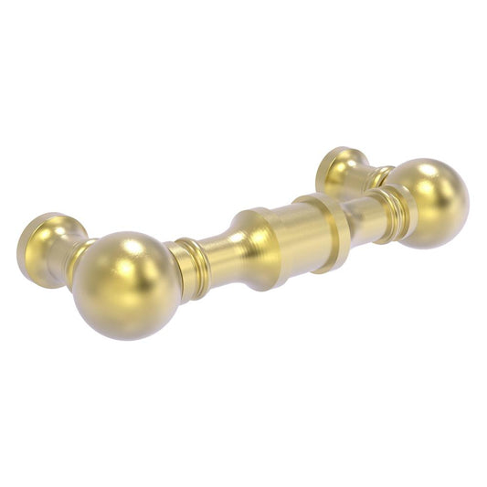 W-3/3-SBR 3 Inch Cabinet Pull, Satin Brass