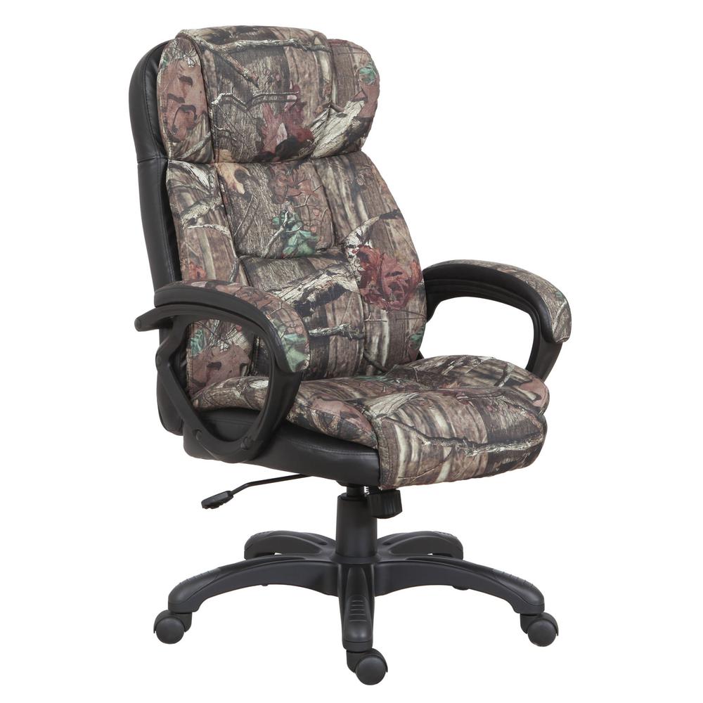 Mossy Oak Executive Chair 843-20-900 with Arms and Rocking and Height Adjustment