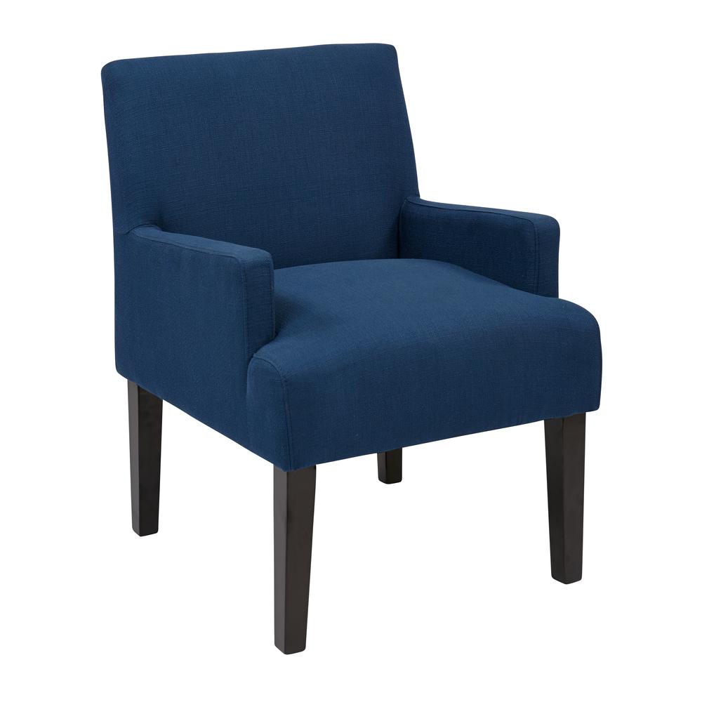 OS Home and Office Furniture Model MST55-W17 Woven Indigo Guest Chair