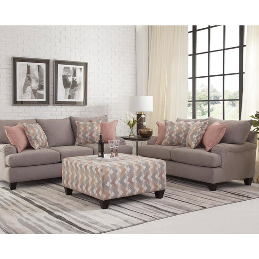 American Furniture Classics Arm Sofa with 4 Accent Pillows