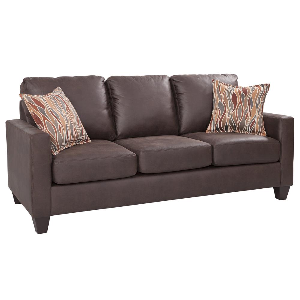 American Furniture Classics  Arm Sofa with Two Accent Pillows