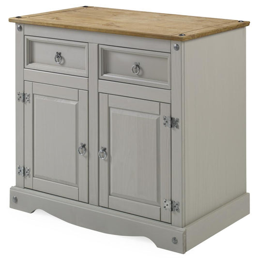 Model COG915 Cottage Series Wood Buffet Sideboard in Corona Gray