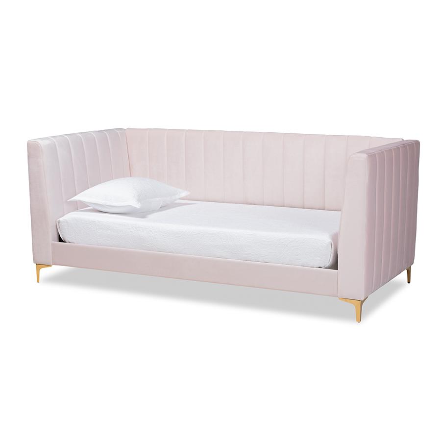 Gold Finished Twin Size Daybed