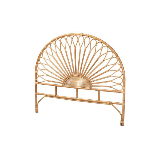 Bohemian Natural Rattan King Size Standalone Headboard