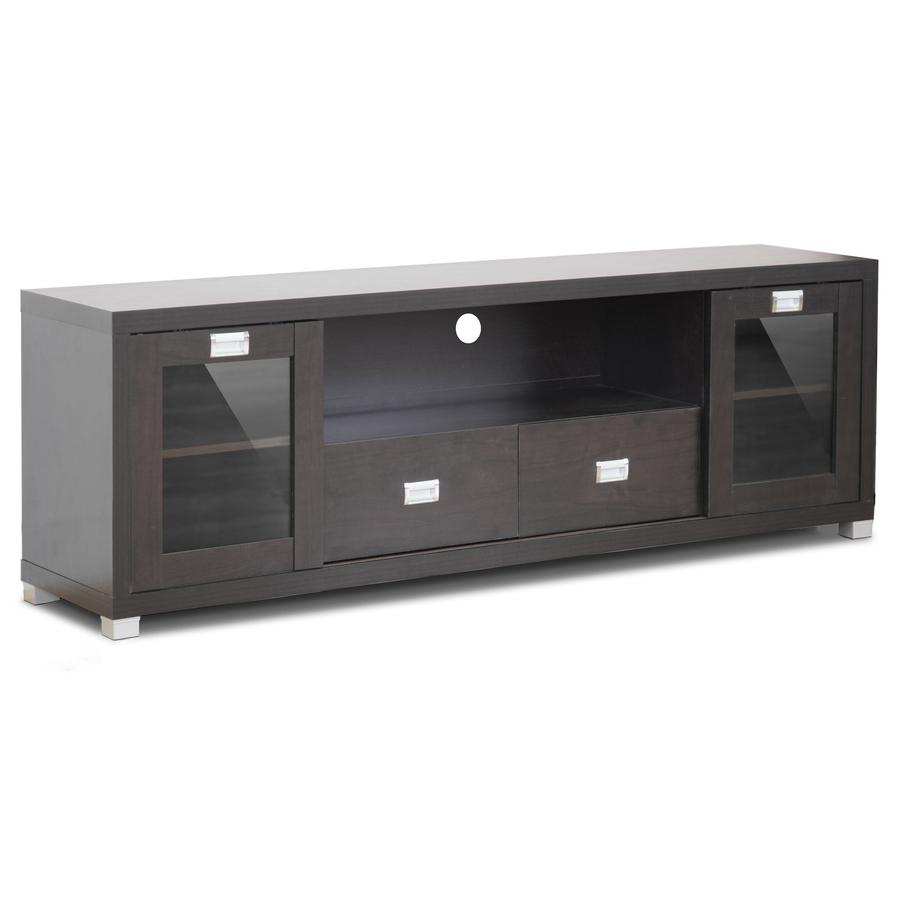 Baxton Studio Gosford Brown Wood Modern TV Stand