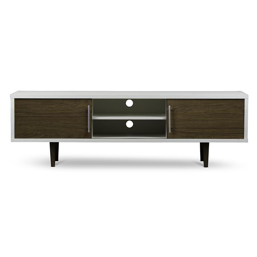 Baxton Studio Gemini Wood Contemporary TV Stand