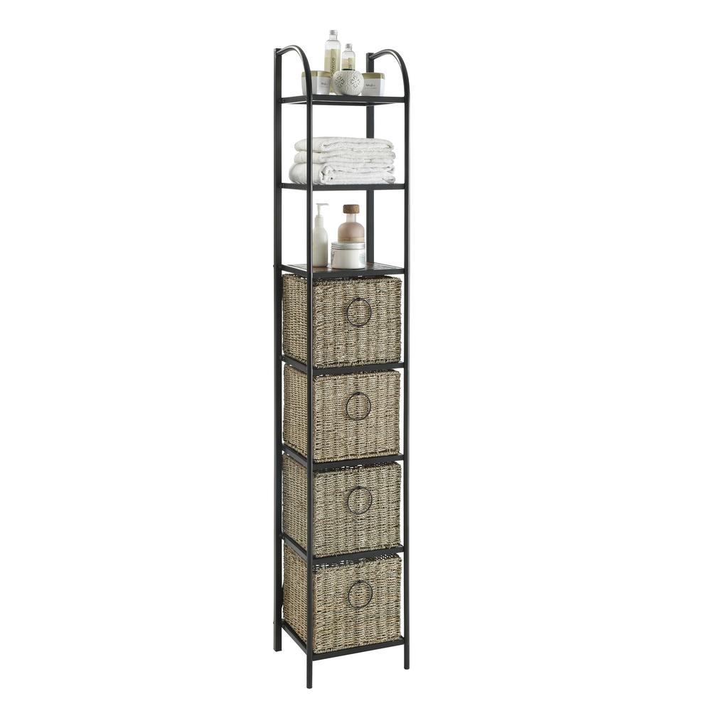 WINDSOR Bookcase w/ Baskets