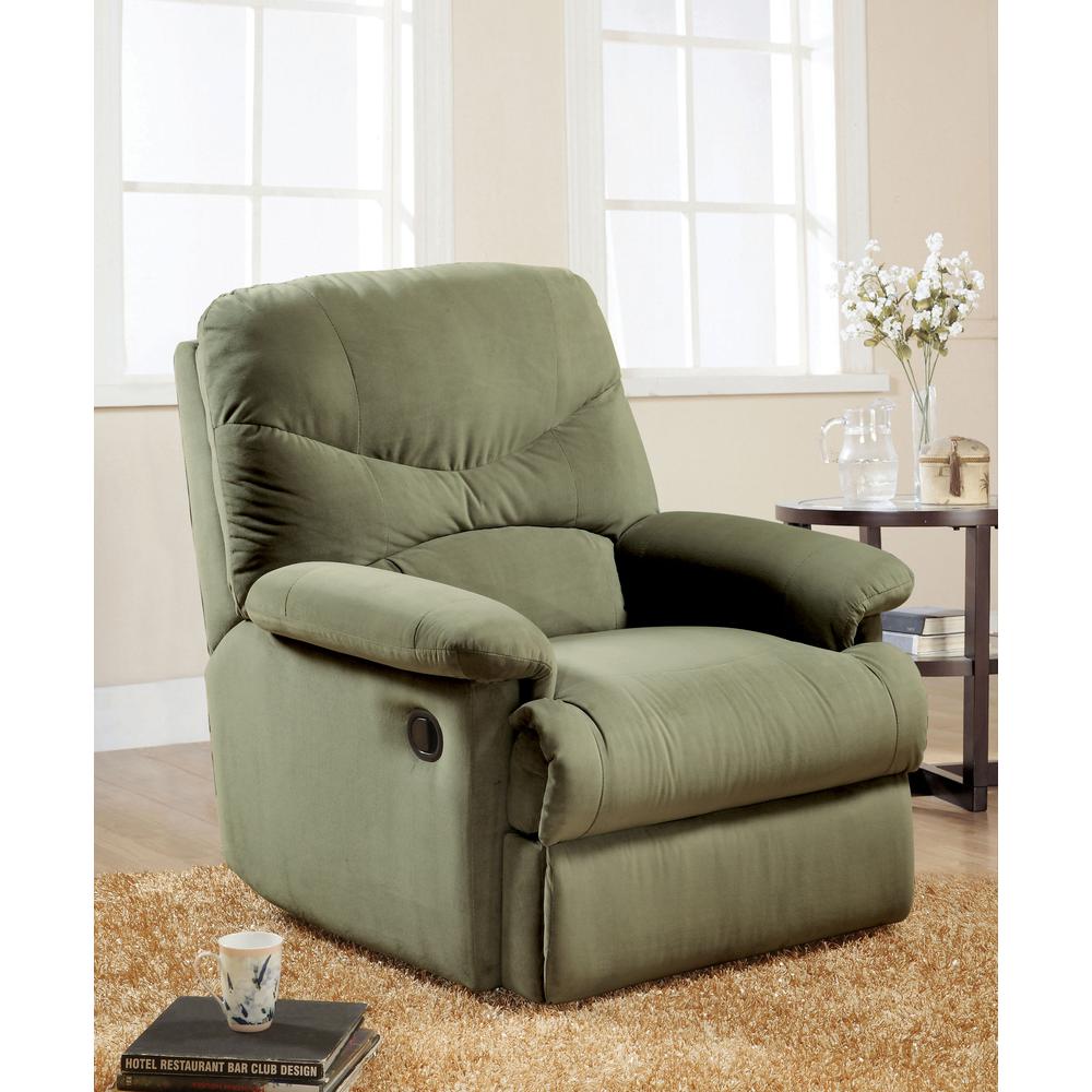 Arcadia Motion Recliner, Sage Microfiber