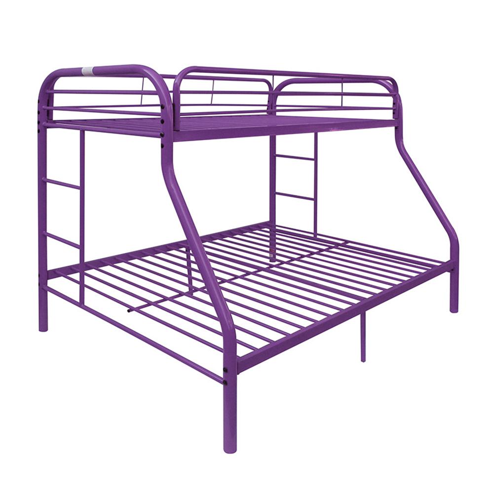 Tritan Twin/Full Bunk Bed, Purple