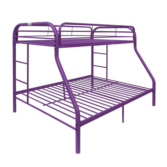 Tritan Twin/Full Bunk Bed, Purple