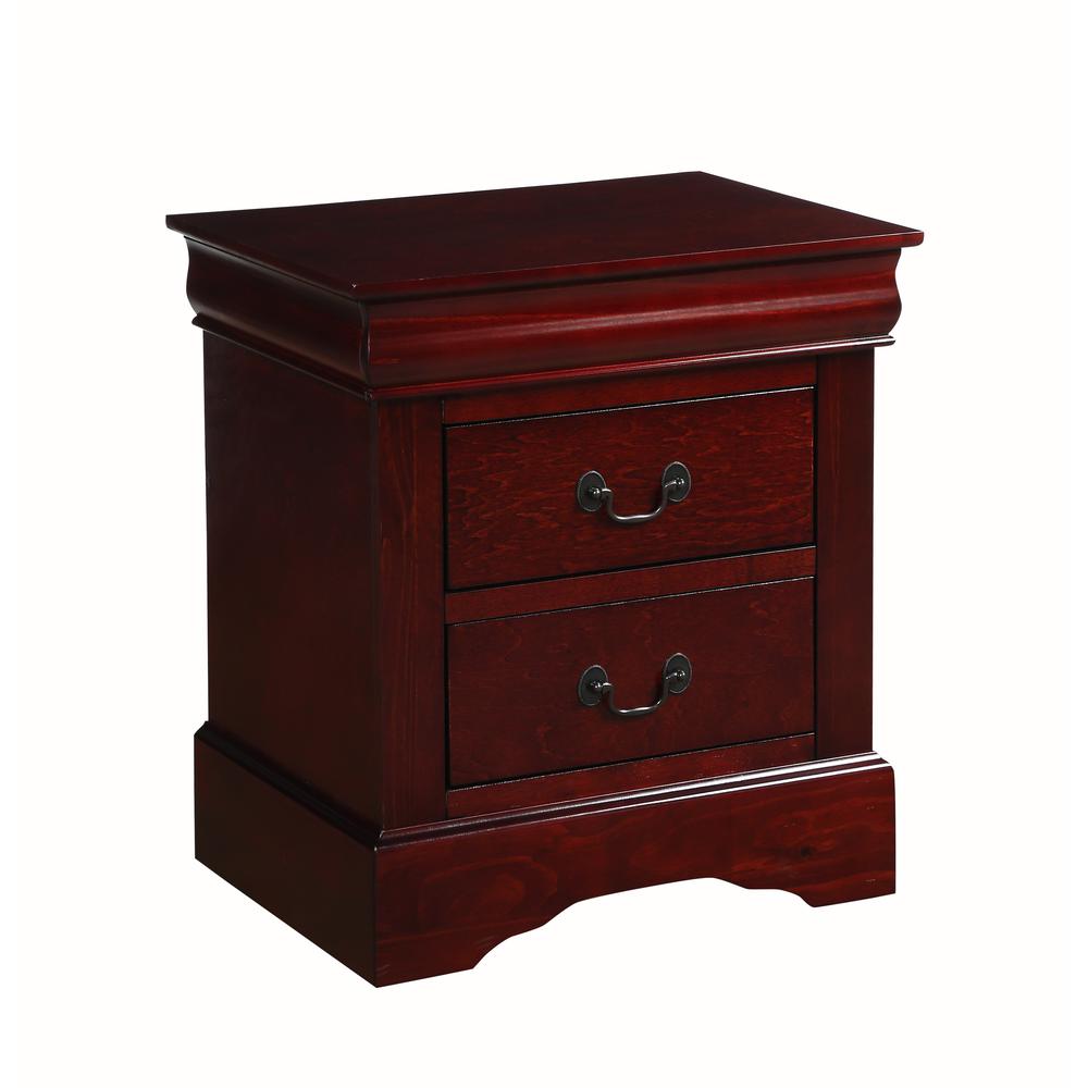 Louis Philippe III Nightstand, Cherry (19523)