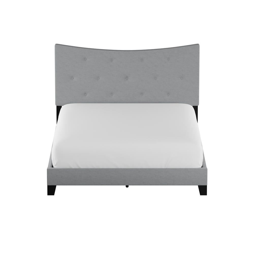 Venacha Queen Bed, Gray Fabric