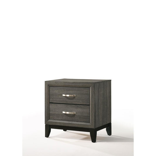 Nightstand, Weathered Gray