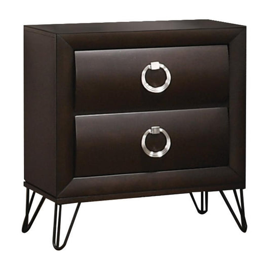 Nightstand, Dark Merlot