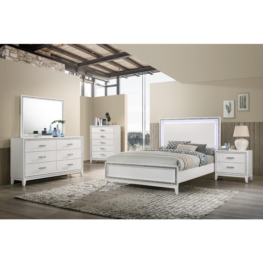 Haiden Nightstand, White Finish (28453)