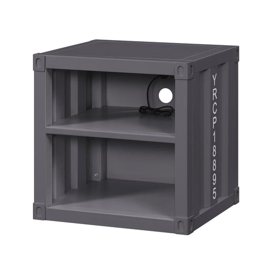 Cargo Nightstand (USB), Gunmetal