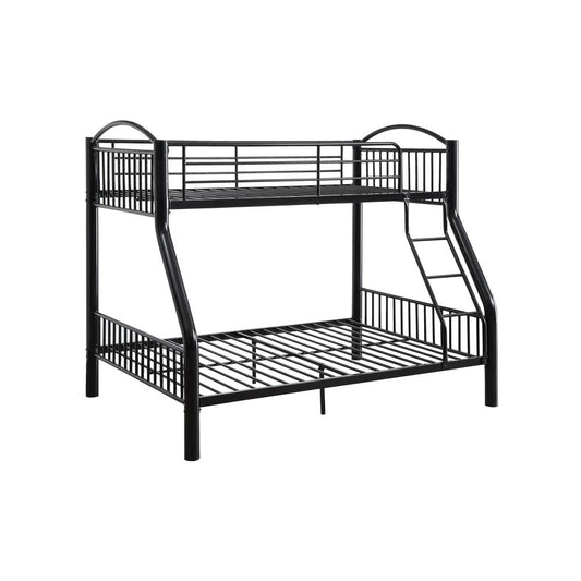 Cayelynn Twin/Full Bunk Bed, Black