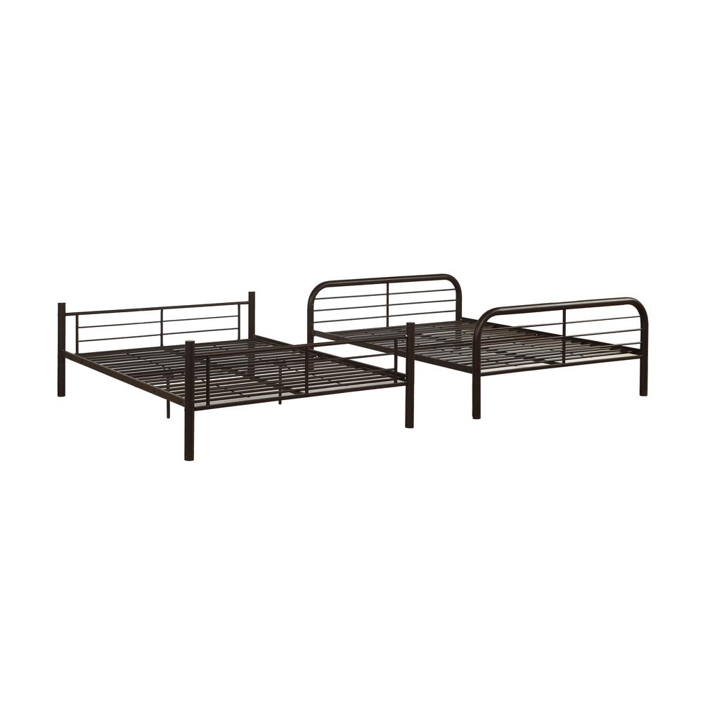 Bristol Full/Full Bunk Bed, Gunmetal (1Set/2Ctn)