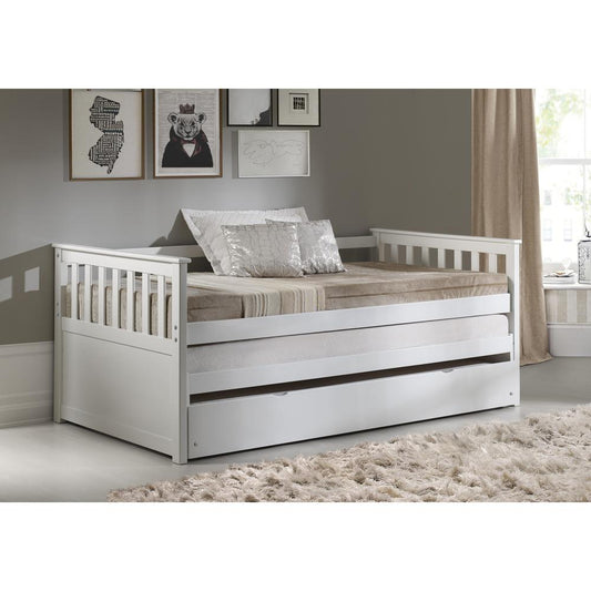 Cominia Daybed & Pull-Out Bed, White (1Set/2Ctn)