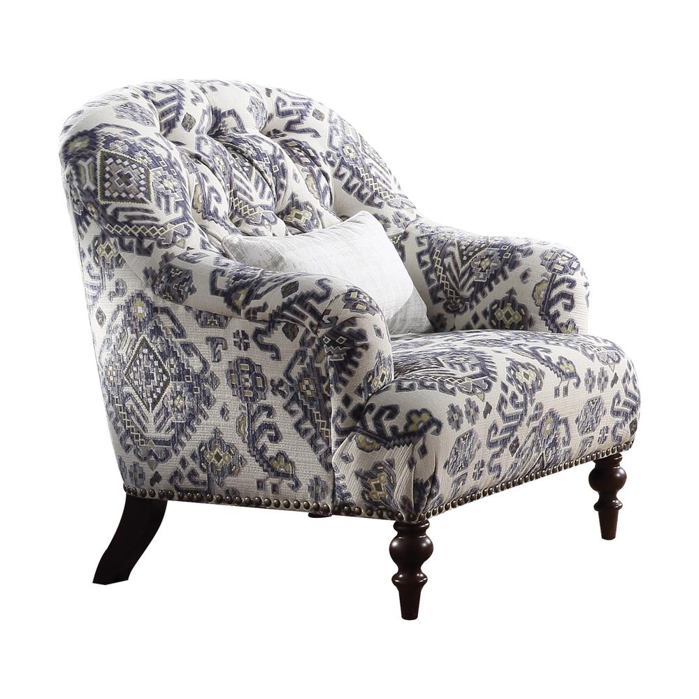 Chair (w/1 Pillow), Pattern Fabric 52062