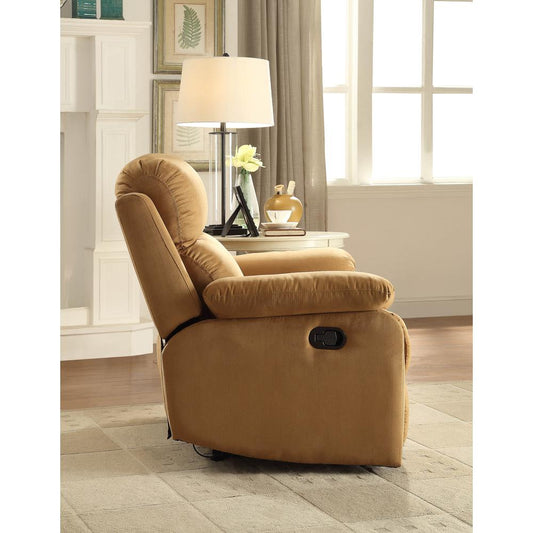 Parklon Recliner, Brown Microfiber