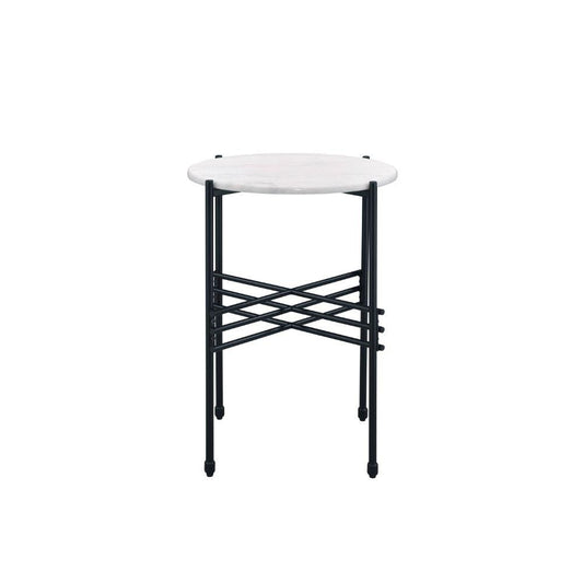 Taigi Gray Velvet & Black 3Pc Pack Chair & Table